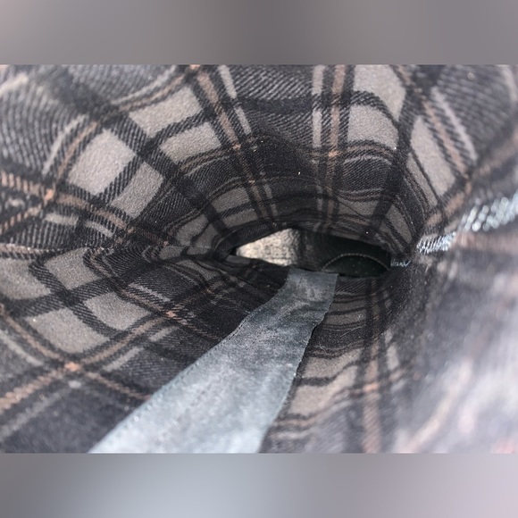 BORN leather high boots, size 8 women’s, Y2K, grunge, moto - Picture 9 of 11